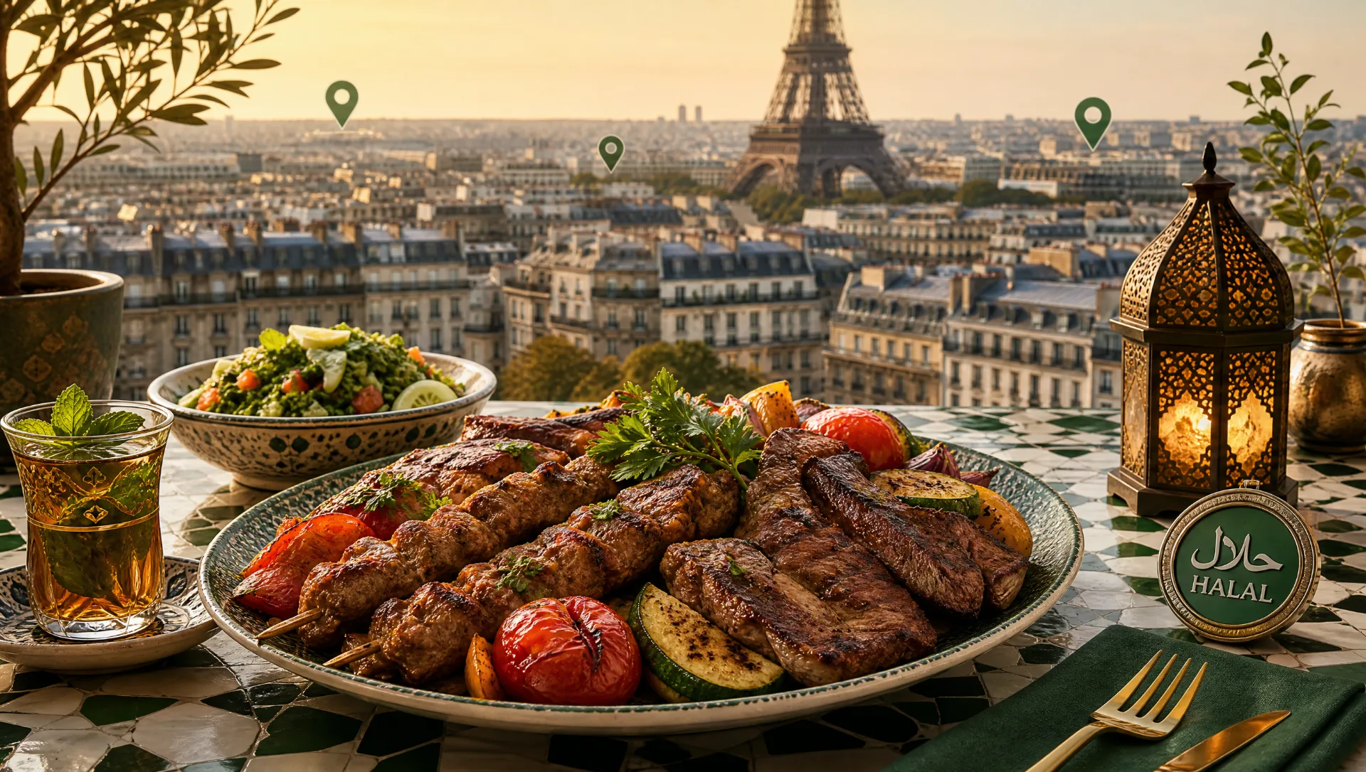 Guide halal à Paris — Restaurants, mosquées & adresses incontournables