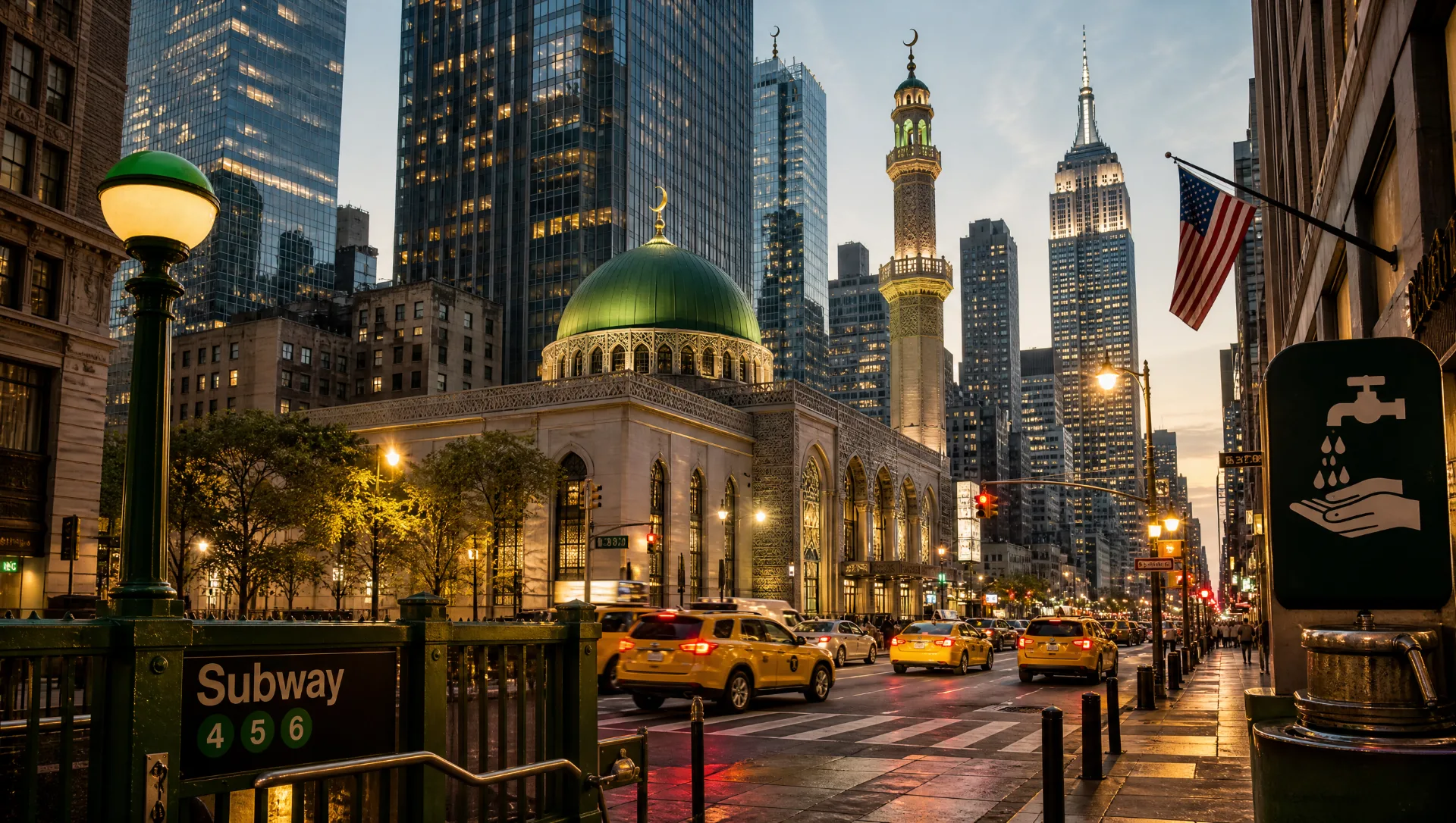 Où prier à New York : guide des mosquées et salles de prière